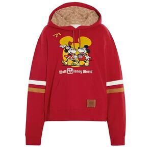 Disney X Coach Retro Red Mickey Minnie Walt Disney World 71 Hoodie Size XS‎